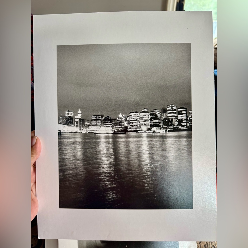 Signed, Original Photo of Late 1990’s Vancouver